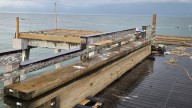 When may the Venice Municipal Fishing Pier be repaired?