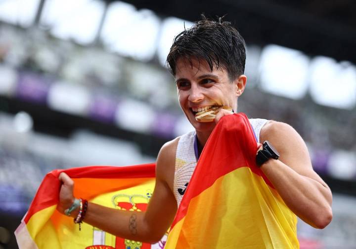 María Pérez, cuatro veces campeona mundial