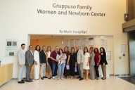 Family of first baby born at new Staten Island birth center reunite with doctors, donors who launched scholarship in tot’s name