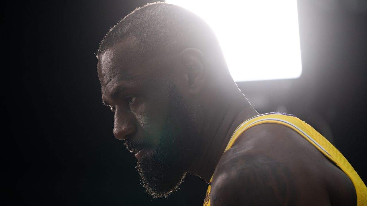 LeBron not thinking about retirement or son Bryce's future as he begins 23rd NBA season with Lakers