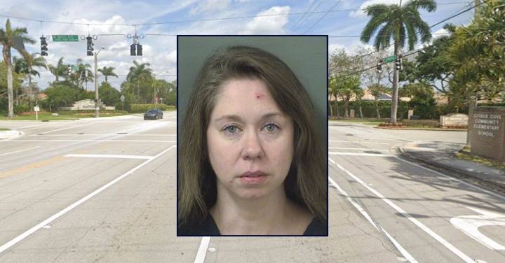 Florida woman allegedly crashes into school bus with her 11