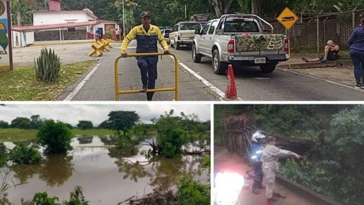 Vía a Ocumare de la Costa reabierta tras lluvias en Aragua