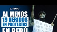 Al menos 19 heridos en protestas contra el gobierno de Dina Boluarte en Perú