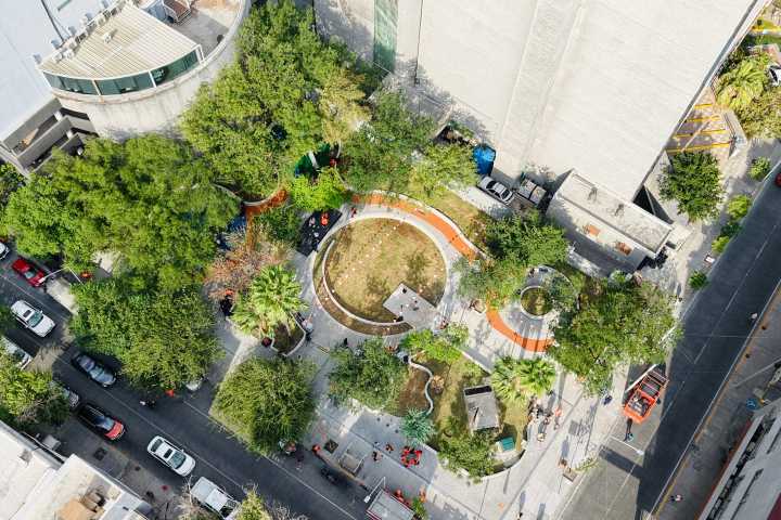 Parque Ciudadano: de estacionamiento a pulmón del Centro de Monterrey