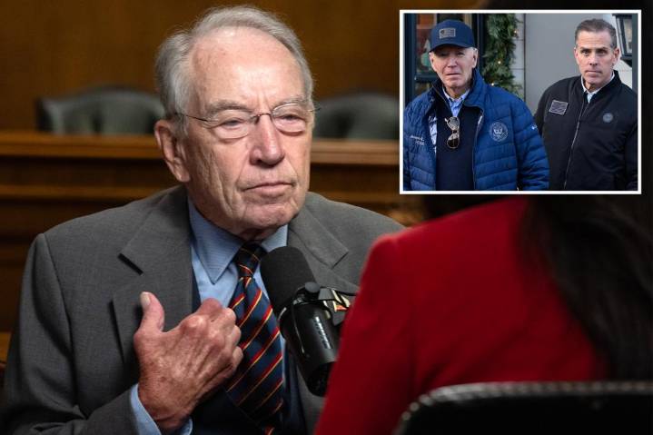 Exclusive | New FBI files released by Sen. Chuck Grassley show more Biden bribery allegations