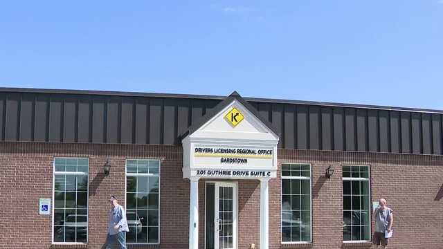 New permanent licensing office opens in Bardstown, but no driver testing