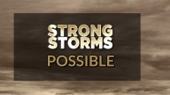 Strong storms possible Friday night into Saturday