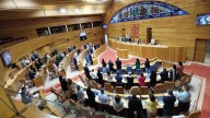 El Parlamento gallego, controlado por el PP, guarda un minuto de silencio por el "genocidio" en Gaza