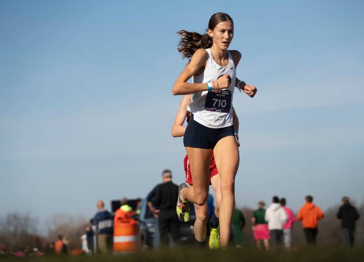 Top 2025 high school girls cross country times in Michigan as of Sep. 19