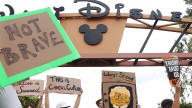 Protesters rally outside Disney Studios over Jimmy Kimmel suspension