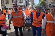 Simulacro de evacuación en casa central del Subsidio de Salud