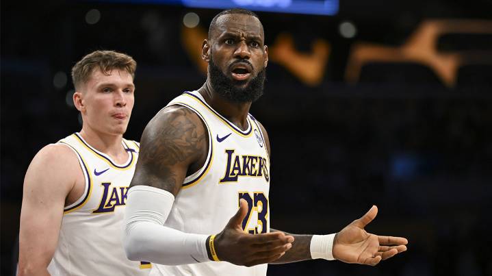 Lakers guard Dalton Knecht’s hilarious reaction to LeBron James turning 41 this year