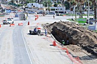 A diario circulan más de 62,000 vehículos por la zona de la glorieta Fonatur, en Los Cabos 