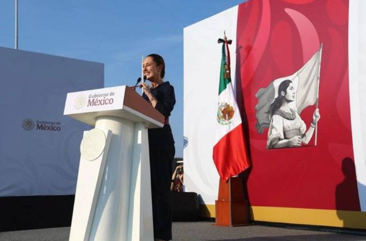 Sheinbaum impulsa industria petroquímica y programas sociales en Veracruz