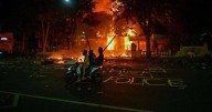 Brits caught in deadly Bali riots as violent street battles leave seven dead