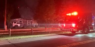 Structure fire closes stretch of M-106 near Stockbridge