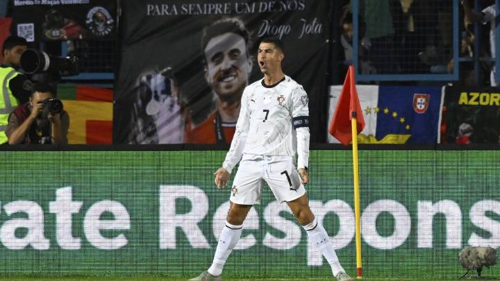 Cristiano Ronaldo continúa en camino a los 1,000 goles tras doblete con Portugal