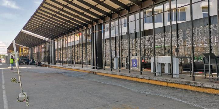 Apuran rehabilitación de paradas del Binnibus