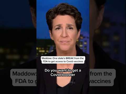 Maddow: One state's BREAK from the FDA to get access to Covid vaccines