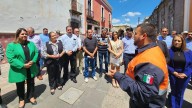 Realizan simulacro en el edificio de Presidencia Municipal de Acámbaro