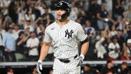 Yankees keep pace with Jays as Stanton hits 2 HRs, Judge blasts No. 52