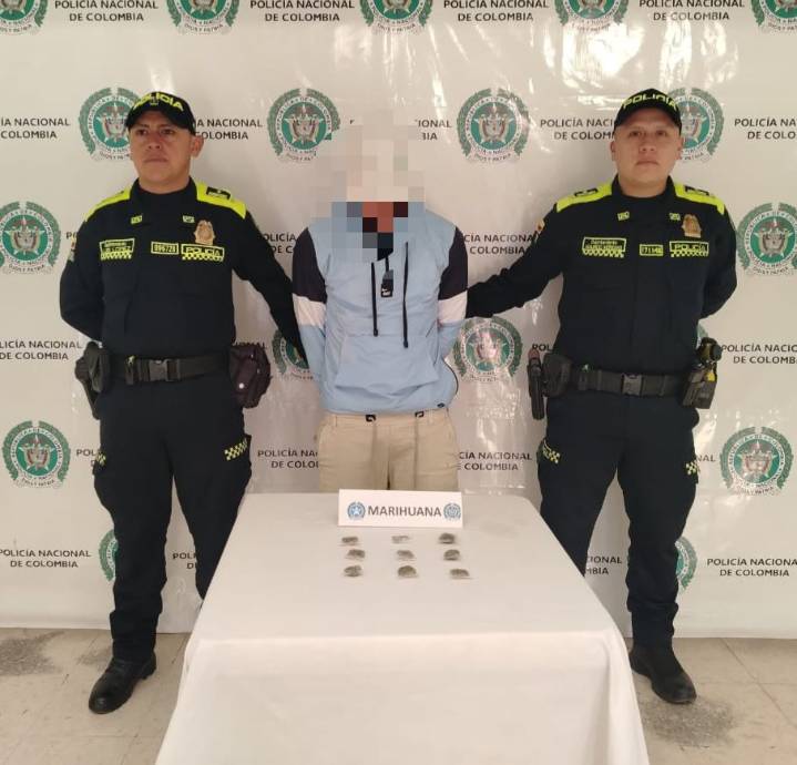 Capturados dos hombres por porte de estupefacientes en operativos de la Policía Nacional