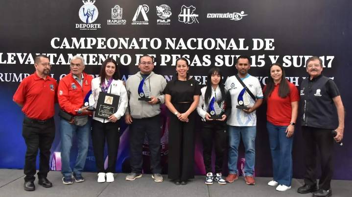 Inauguran Nacional de Levantamiento de Pesas Sub 17 y Sub 17