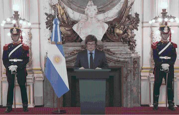 Milei por cadena nacional: “Lo peor ya pasó”