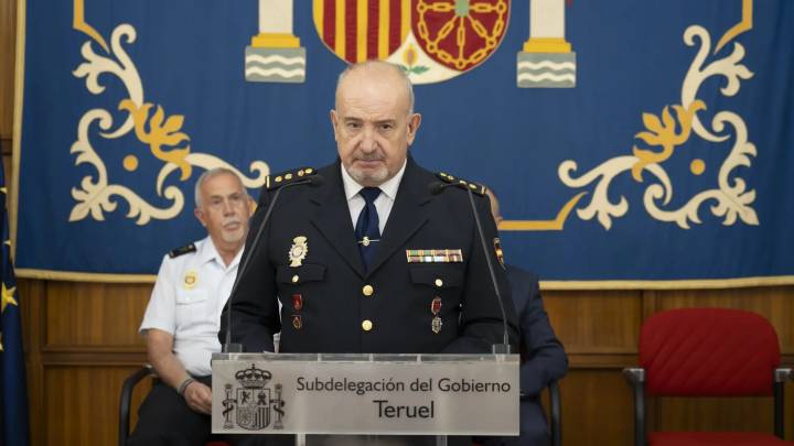 Teruel da la bienvenida al nuevo comisario provincial de la Policía Nacional, José Miguel Cañete