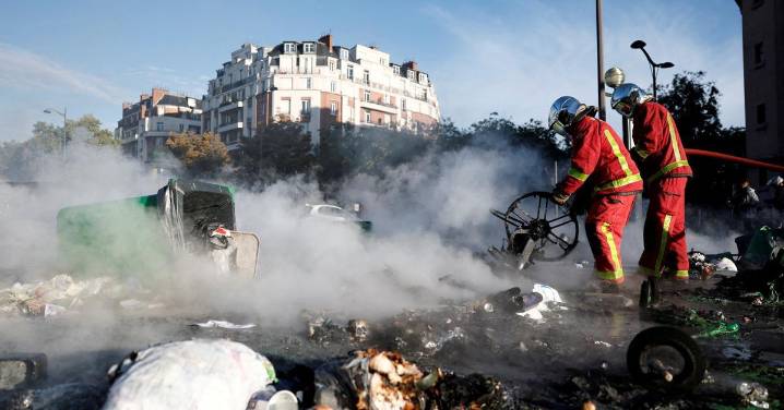 Casi 200 detenidos por las protestas en Francia contra los recortes