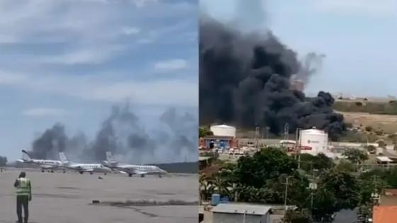 Accidente aéreo en el aeropuerto principal de Venezuela dejó dos heridos