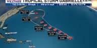 FIRST ALERT: Tropical Storm Gabrielle heads northwest toward Bermuda