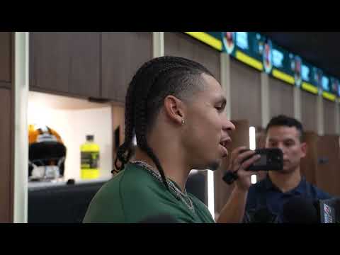 Packers wide receiver Christian Watson talks his contract extension