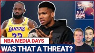 Giannis Antetokounmpo's FUTURE in Doubt? | Lebron James & Kevin Durant's Contracts at NBA Media Days