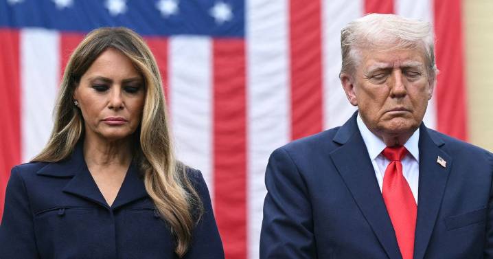 Donald Trump health fears as one side of face 'completely drops' at 9/11 event