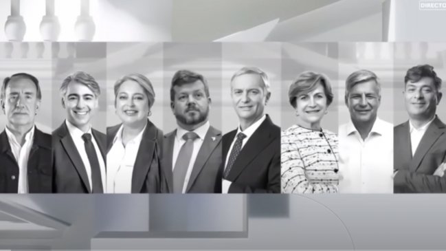 Los ocho candidatos presidenciales protagonizan debate televisivo