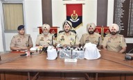 Six involved in cross-border smuggling of narcotics & arms held with 4kg Heroin and two pistols