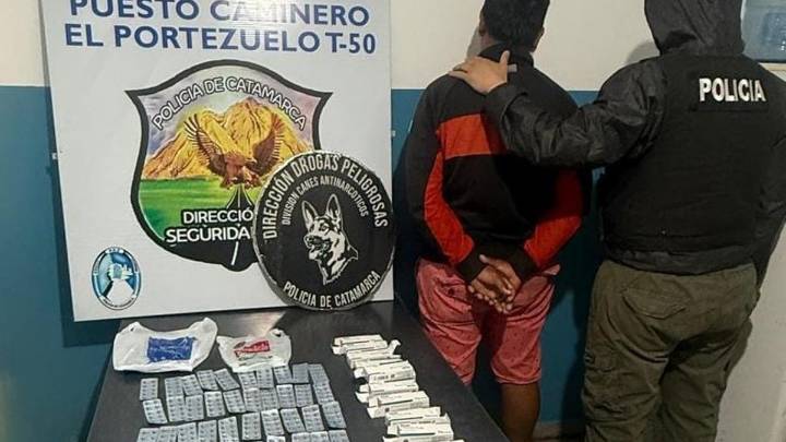 División Drogas secuestró una importante cantidad de ansiolíticos en un puesto caminero