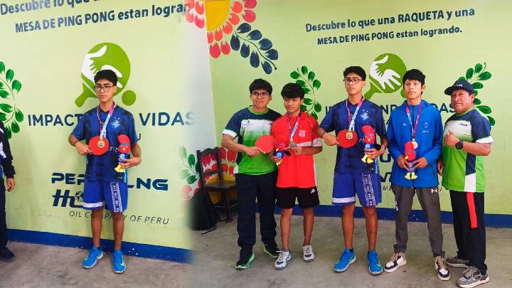 Tenis de mesa: Ayacuchano clasificó a la macro regional de los juegos escolares