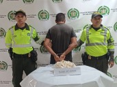 Capturado conductor de bus de servicio público que trasportaba seis mil dosis de base de cocaína