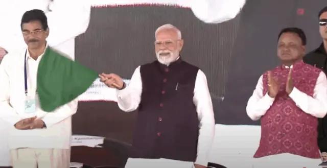 Odisha Gets First Amrit Bharat Express; PM Modi Flags Off Berhampur