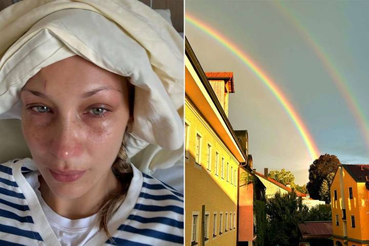 Bella Hadid Shares Photos from Hospital Bed on Instagram: 'I Love You Guys'