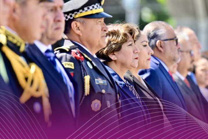 Delfina Gómez encabeza ceremonia por la Gesta Heroica de los Niños Héroes