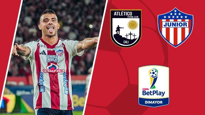 Atlético FC vs Junior de Barranquilla HOY EN VIVO y ONLINE: TV para la Copa Colombia