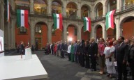 Maru Campos acude al primer informe presidencial de Claudia Sheinbaum en Palacio Nacional
