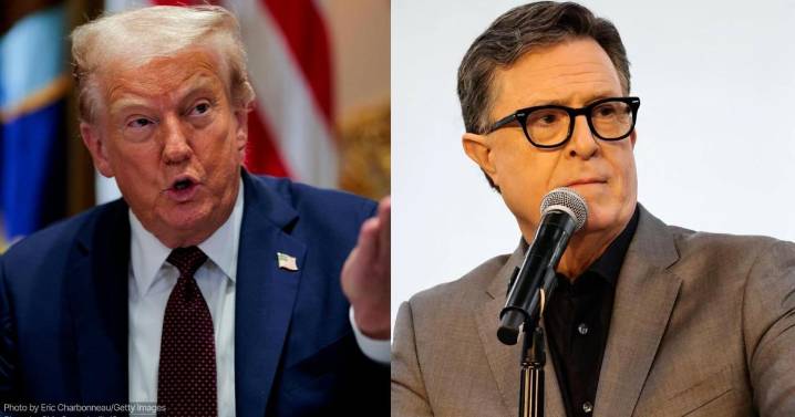 Colbert Addresses Trump Death Rumors On 'Late Show' Return