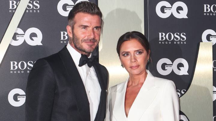 David and Victoria Beckham pay tribute to Giorgio Armani