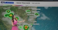 Scattered late afternoon showers will move across South Florida