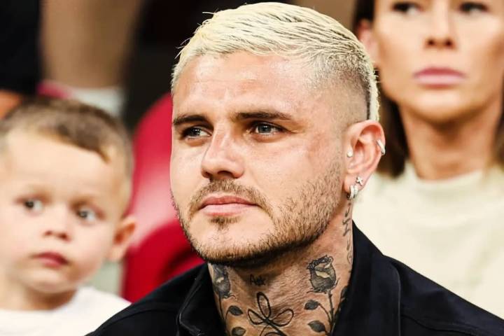 Nuevo diseño. Icardi mostró cómo le quedó el tatuaje con el que se tapó a Wanda