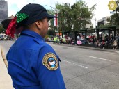 Más de 3 mil policías resguardan seguridad en el Desfile Cívico Militar 2025